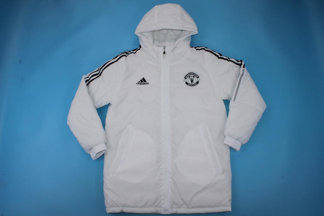 AAA Quality Manchester Utd 22/23 Cotton Coat - White
